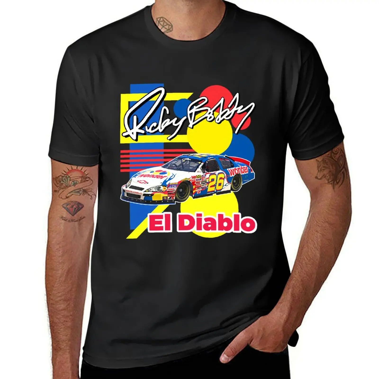 Ricky Bobby Car You Love El Diablo SHAKE AND BAKE T-Shirt cute clothes sublime heavyweights plus size tops men t shirts