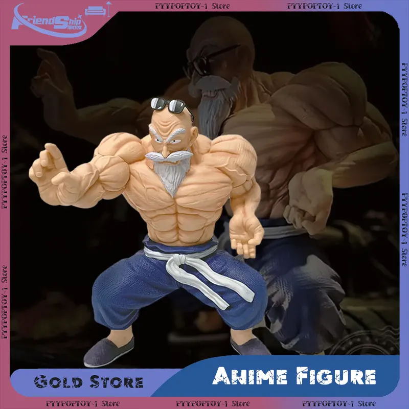 

Anime Dragon Ball Figure GK Master Roshi Action Figurine Kame Sennin Pose PVC Doll Desktop Model Ornament Collectible Toy Gift