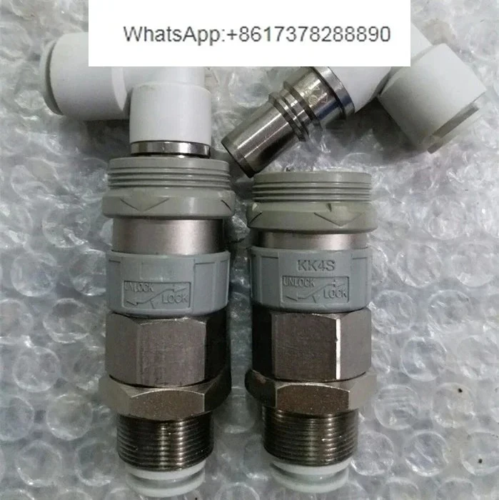 quick connector KK4S-10L/KK4S-10E/KK4P-10L engineering surplus stock, physical shooting!