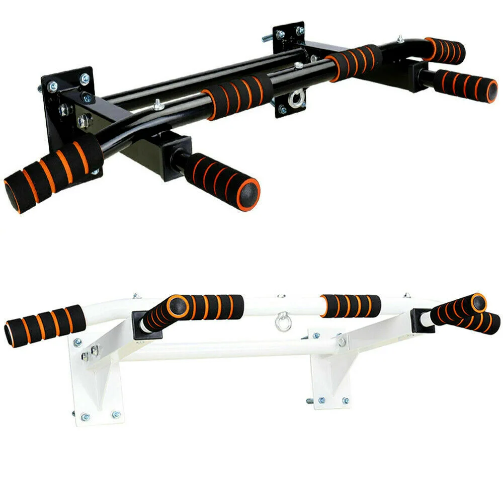 2026 Portable Wall Mounted Door Pull-Up Bar Steel Gym Equipment for Strength Training and Dip Stands Pull up Bar