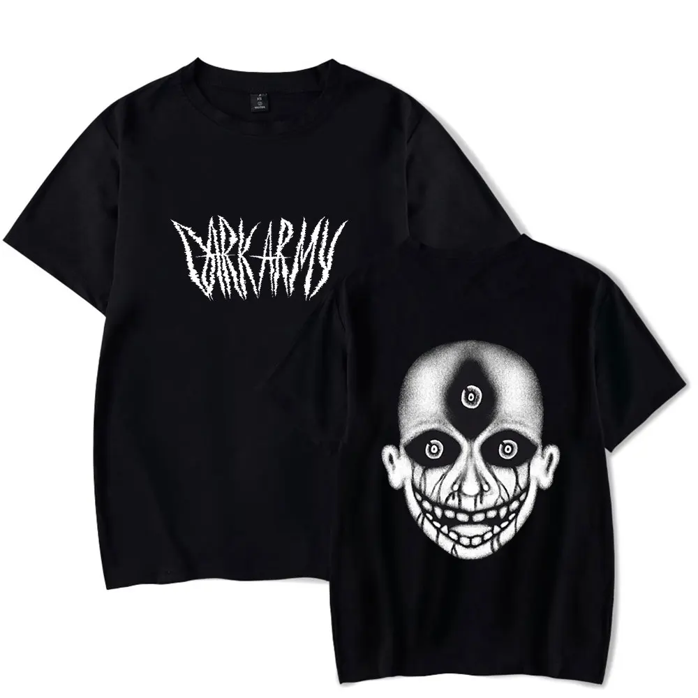 Lil Darkie Dark Army Metal T shirt  Round Neck Short Sleeved graphic t shirts Summer Casual Streetwear Man/Woman Tee Shirt 