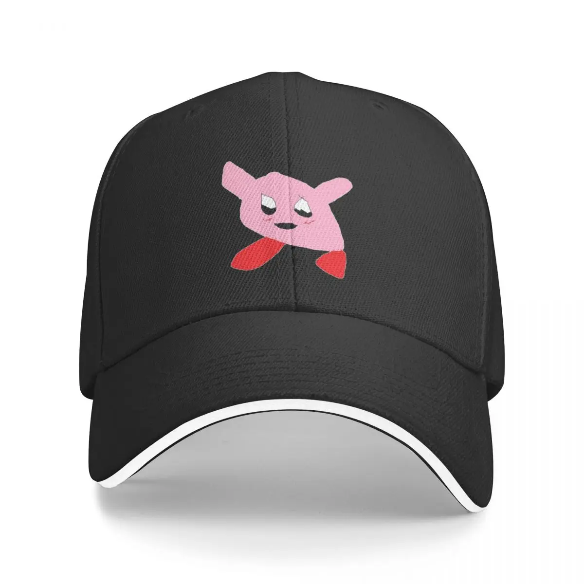 Non descript pink puffball (by Koi) Baseball Cap Big Size Hat Military Tactical Cap Trucker Hats For Men Women's