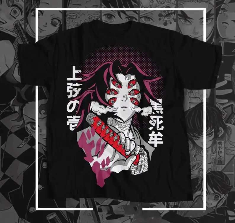 

Demon Slayer Kokushibo Graphic Tee Demon Slayer Merch