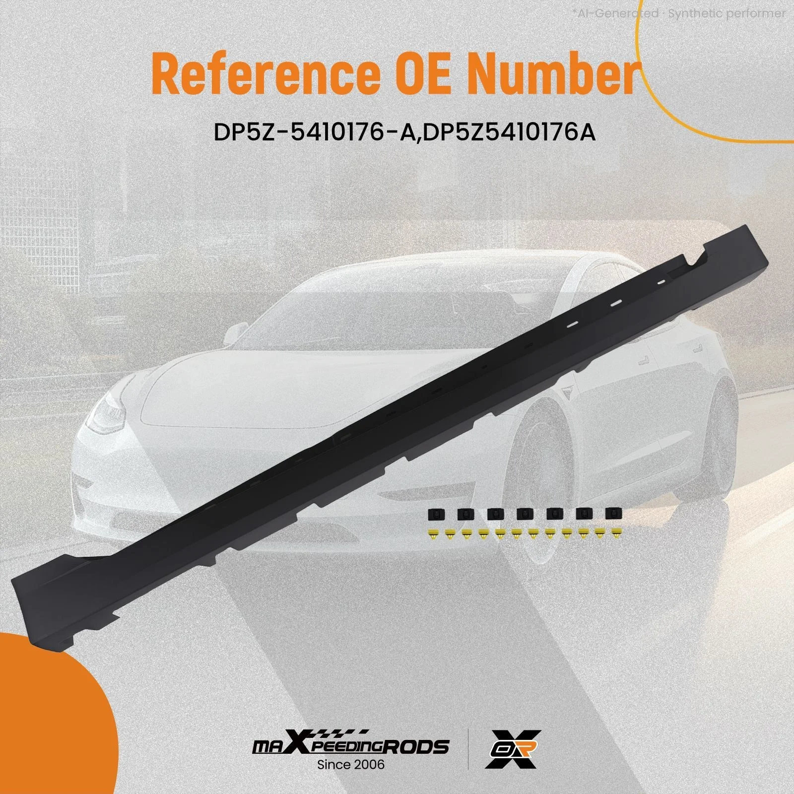 Right Side Rocker Panel for Lincoln MKZ 2.0L/3.7L 2013 2014-2020 DP5Z-5410176-A