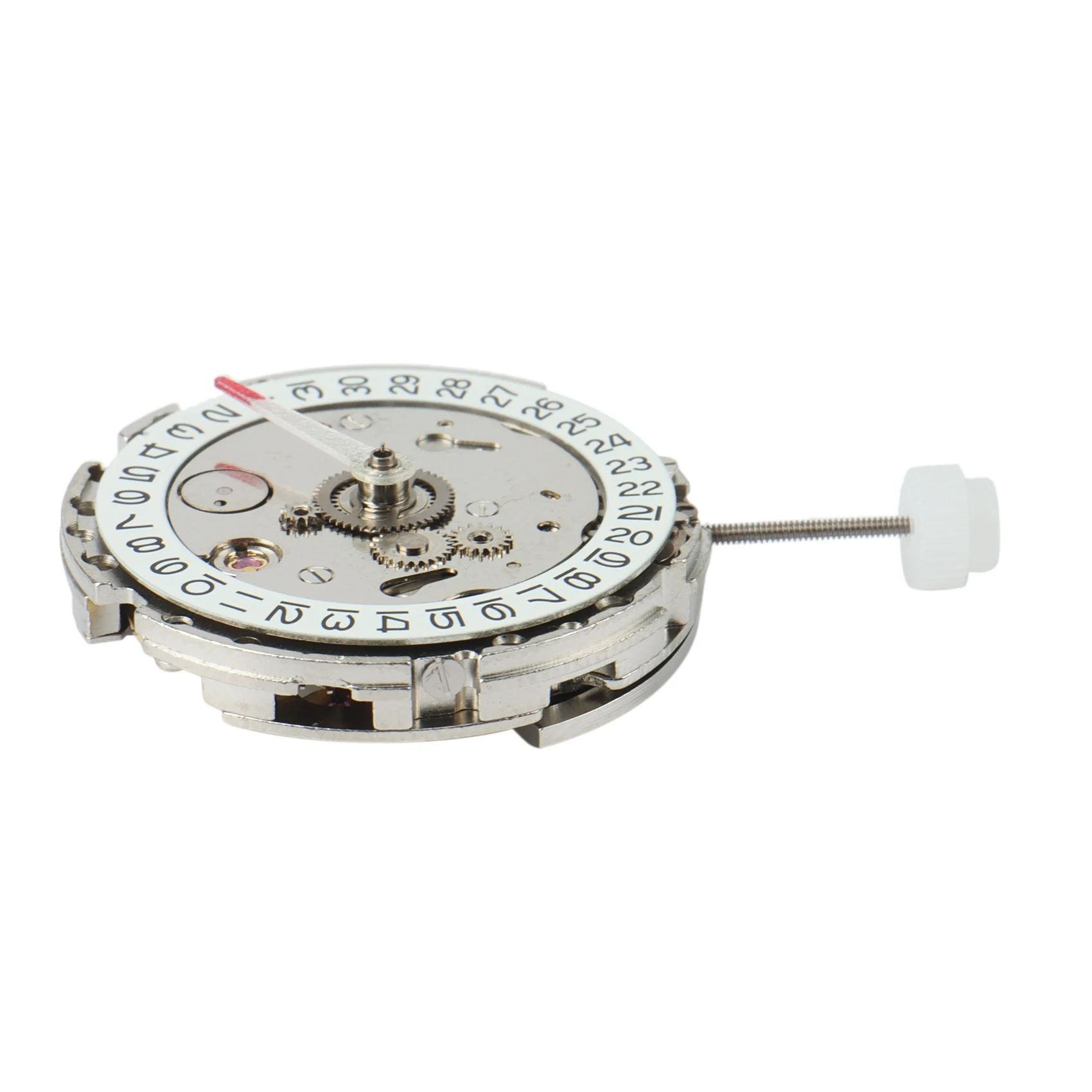 Automatic GMT Watch Movement 4 Hands 24 Hours Date Disc Replacement for 2813 3804 Watch Movement Repair Tool Parts B