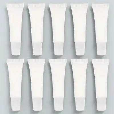 

10Pcs Mini Empty Lip Gloss Tubes Durable and Stylish for Travel and Daily Use Empty Lip Gloss Tubes Refillable Tube