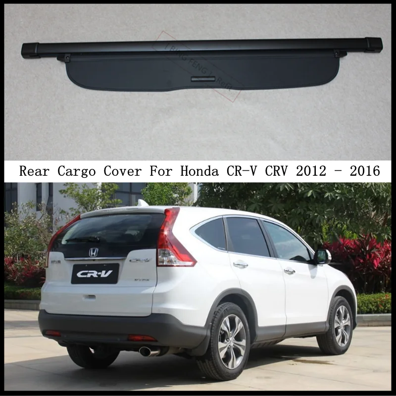 

Rear Cargo Cover For Honda CR-V CRV 2012 2013 2014 2015 2016 Privacy Trunk Screen Security Shield Shade Modification Parts