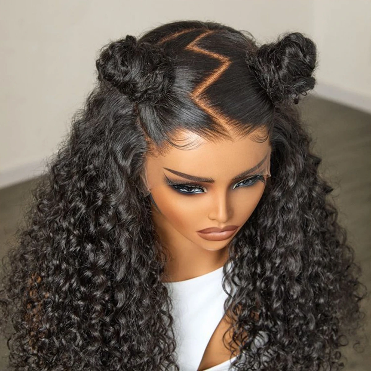 

200% бразильские вьющиеся 13x6 HD прозрачные кружевные фронтальные парики из 100% человеческих волос для женщин отбеленные узлы лучшие парики из натуральных волос