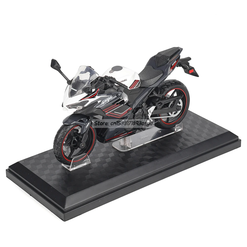 MSZ CCA 1:12 Kawasaki Ninja 400 Classic Motorcycle Model Alloy Car Model Toy Car Casting Collection Toy Gift Christmas Gift