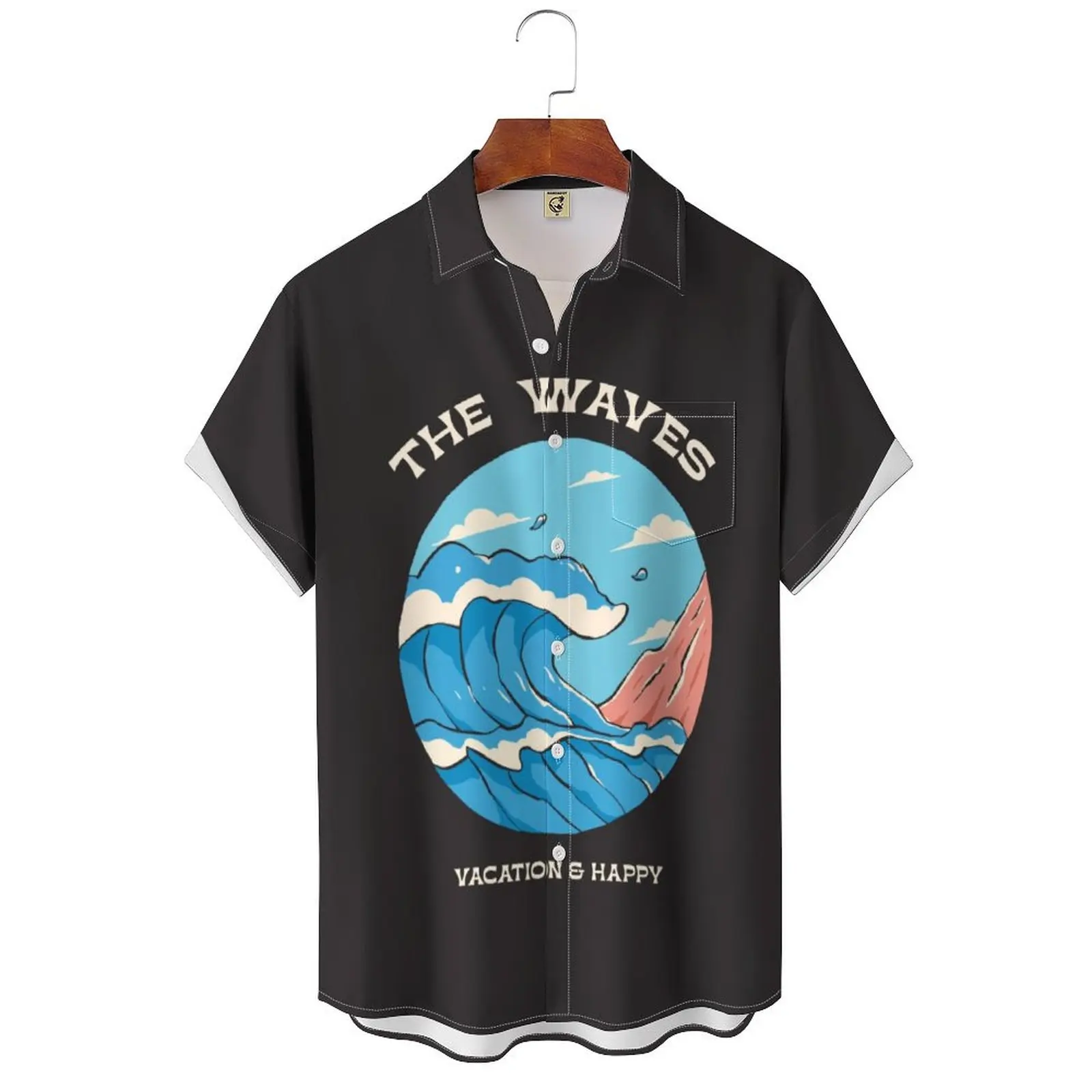 

Hawaiian Surfing Men Shirt 3D Printed Man/Women Casual Fashion Short Sleeves Shirts Lapel Button Tops Oversized Unisex Clothing