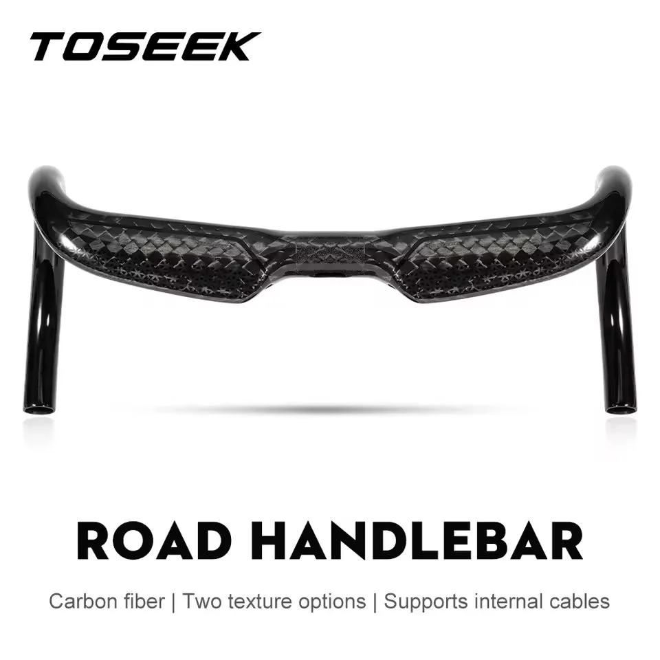 

Руль для шоссейного велосипеда TOSEEK TR2000 8K/UD из карбонового волокна, изогнутый, 380/400/420/440 мм, с внутренней проводкой тросов