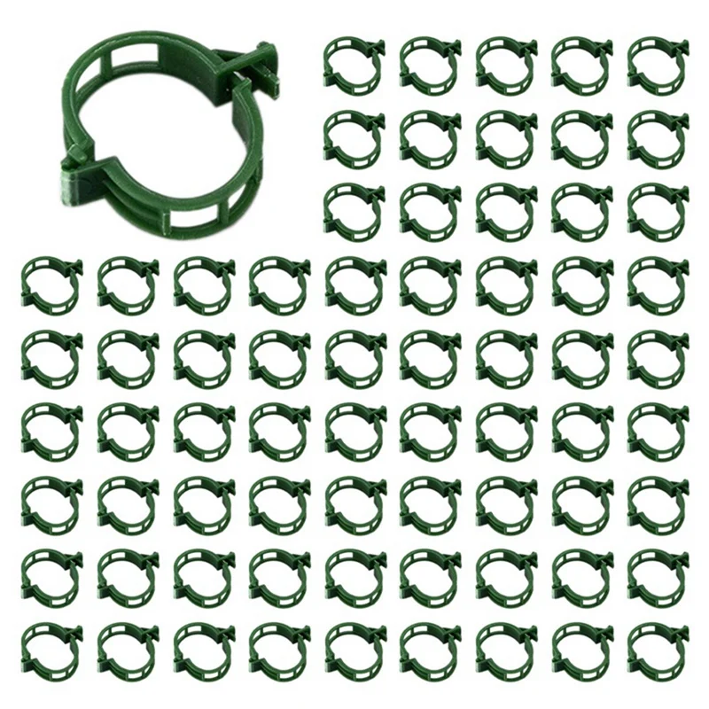 200 Piece Plant Support Clips Reusable Plant Vine Protection Grafting Fixing Tool Plastic For Vegetable Tomato Garden Supplies