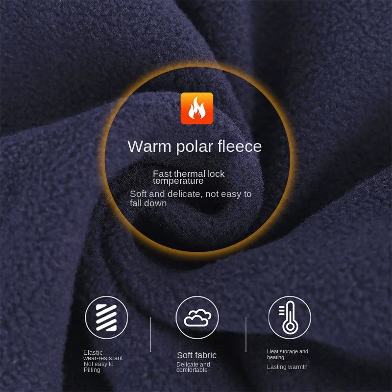 Men Fleece Outdoor Winter Riding Shaker Fleece Ski Motorcycle Bike Hooded Cap Windproof Warm Face Protection Hat Free Shipping