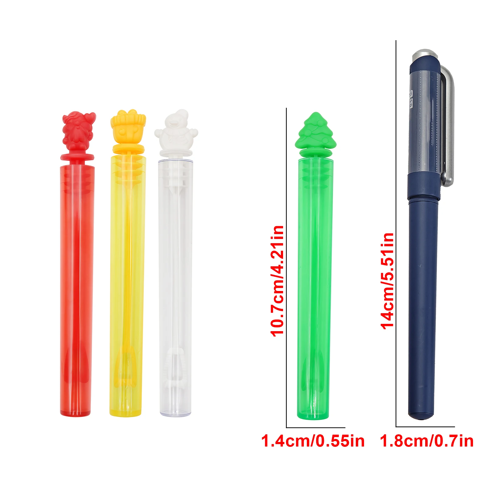 Paquet de 20/40 Mini baguettes à bulles en vrac 4 couleurs pour noël, mariage, utilisation d'activités intérieures et extérieures, cadeaux de fête à bulles