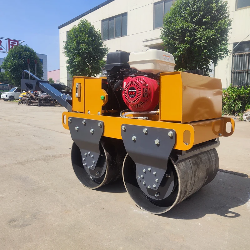 Construction Road Roller Machine Walk Behind Compactor 1ton 2ton 3ton New Pavement Machine Vibration Ride on Mini Road Roller