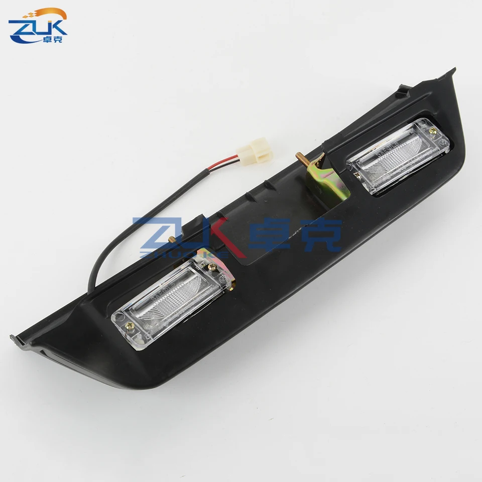 ZUK Tail Gate Door Registration License Plate Light For Mitsubishi Pajero Montero Shogun MK II 2 1990-2000 V31 V32 V33 V43 V45