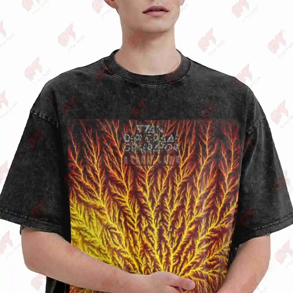 Van Der Graaf Generator Still Life Vintage Washed Tee Pure Cotton T-Shirt
