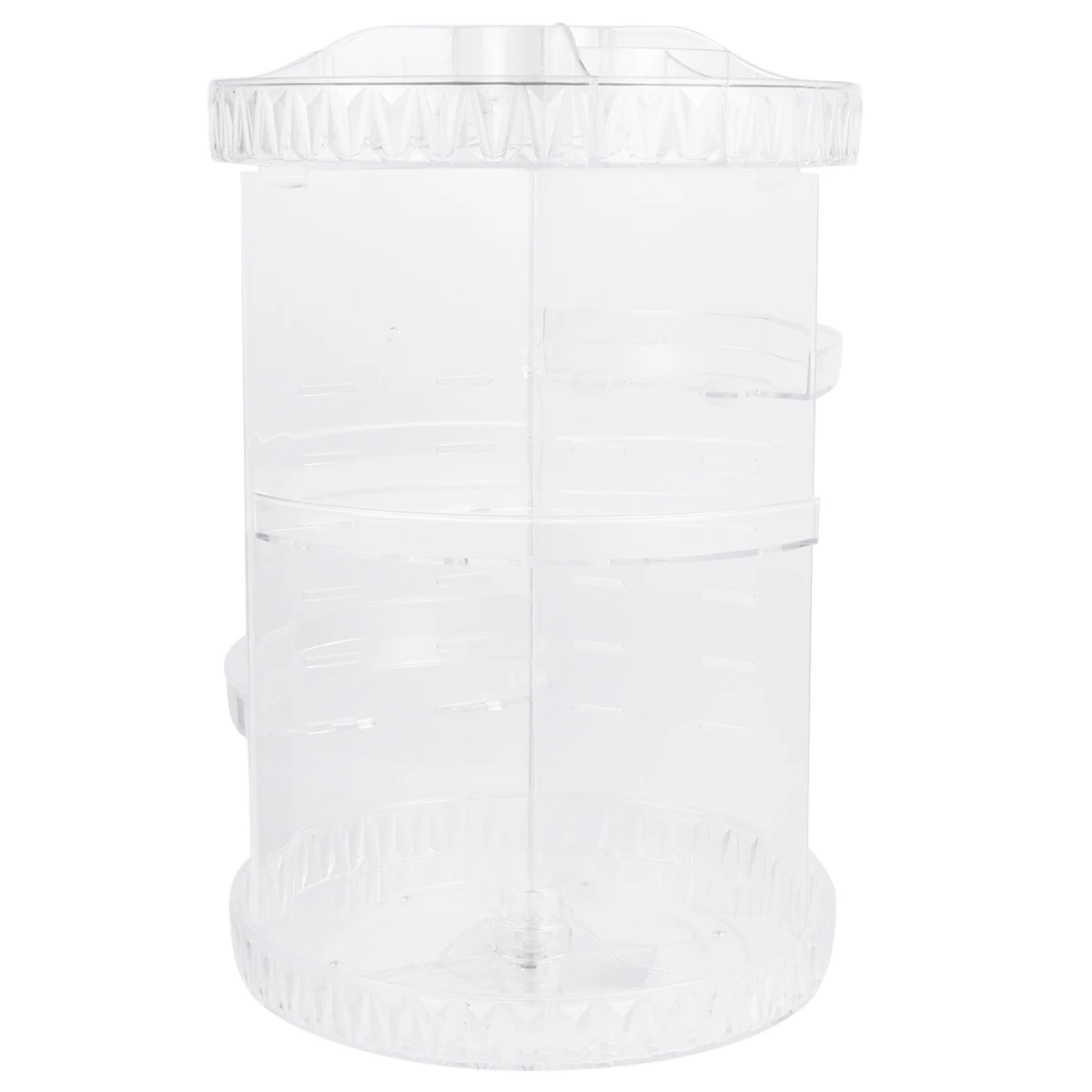 

Diamond Pattern Storage Box Material Display Shelf for Saving Durable Safe Rotative Design for Store