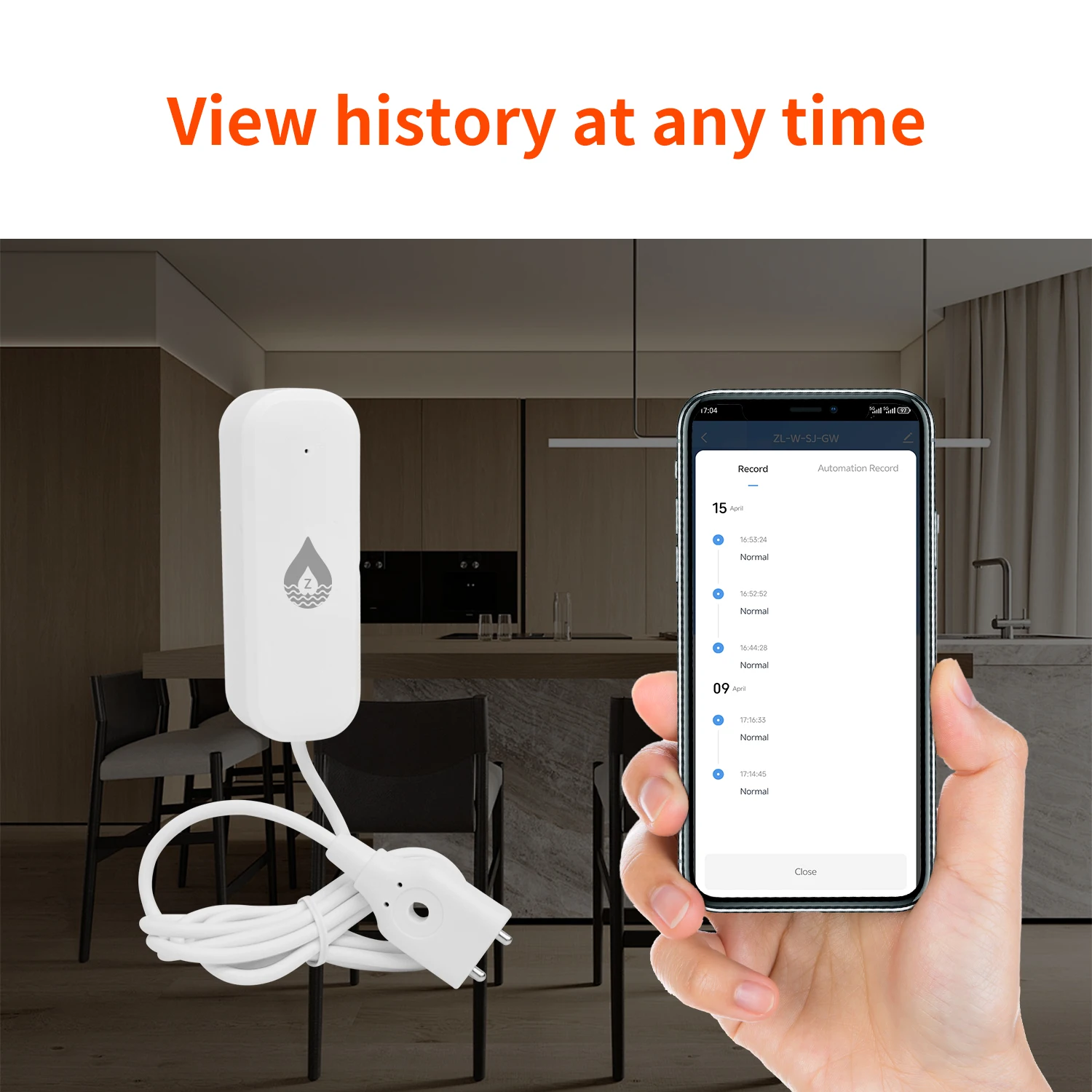 Tuya Smart WiFi Zigbee كاشف تسرب المياه مستشعر إنذار التسرب الحياة الذكية APP التحكم عن بعد حماية السلامة إنذار تسرب المياه