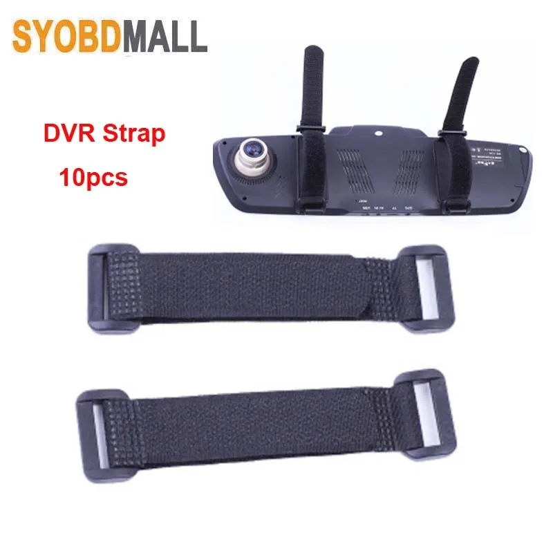 Nylon Line Buckle Belt Strap for Car Driving Recorder Fixed Bandage for GPS DVR Rearview Mirror Camera Holder Polyester Band