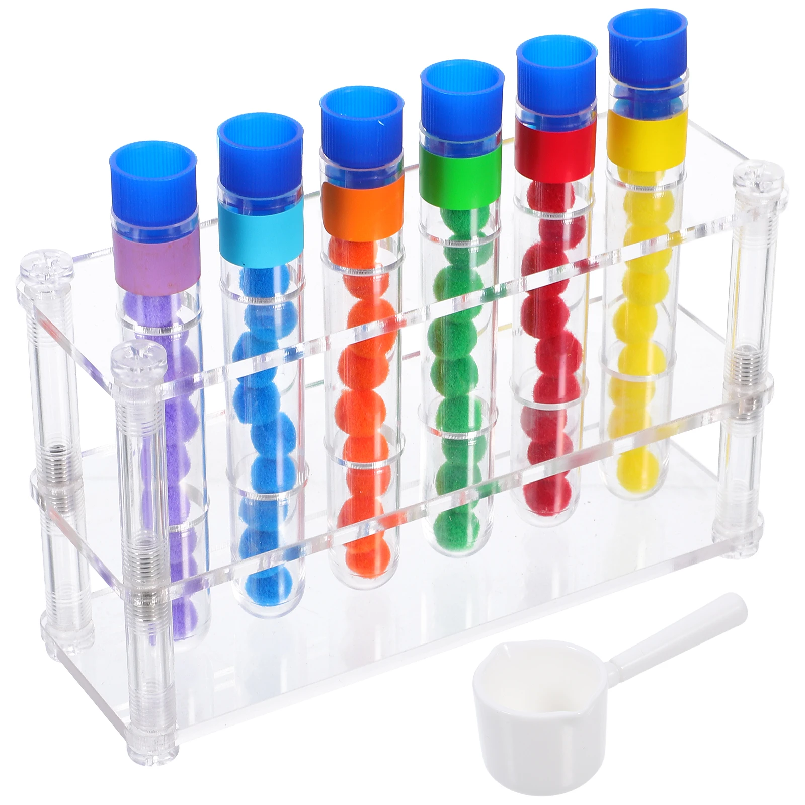 

Science Experiment Teaching Aids Toddler Toys Counting and Sorting Color Matching Preschool Learning Kit Puzzle
