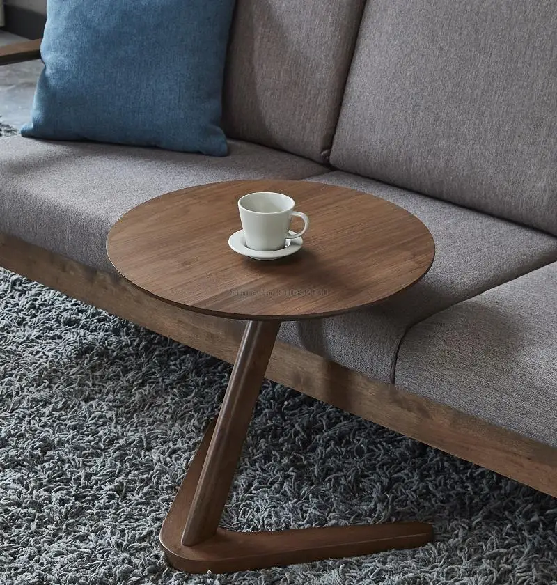 

Home Side Table Furniture Round Coffee For Living Room Small Bedside Design End Sofaside Minimalist Small Desk