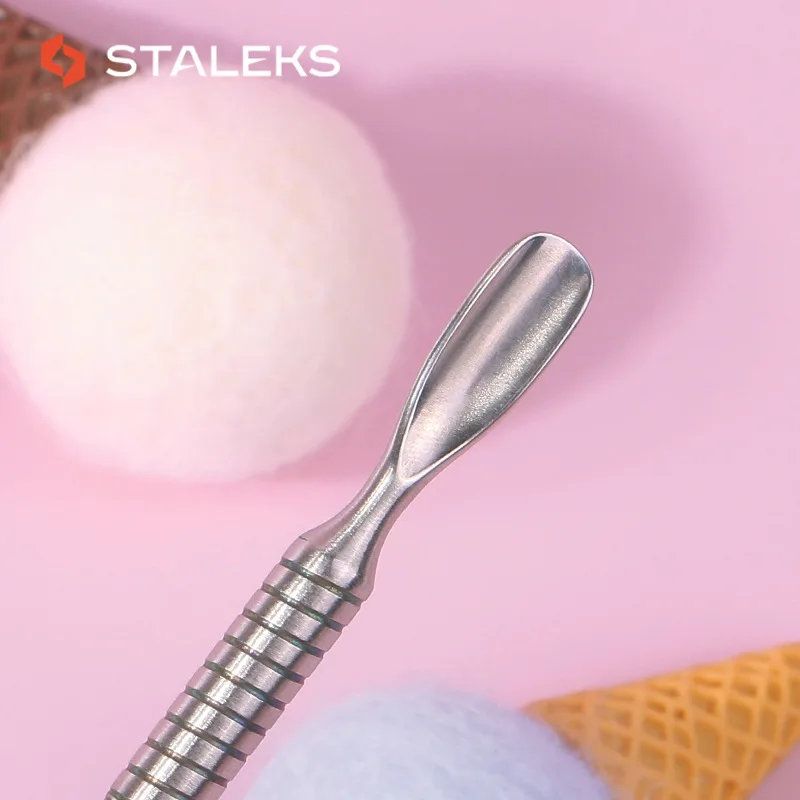 Staleks European Nail Art Podwójna głowica ze stali nierdzewnej do pielęgnacji skórek Narzędzia do manicure PBC-30-2 — zdjęcie 5