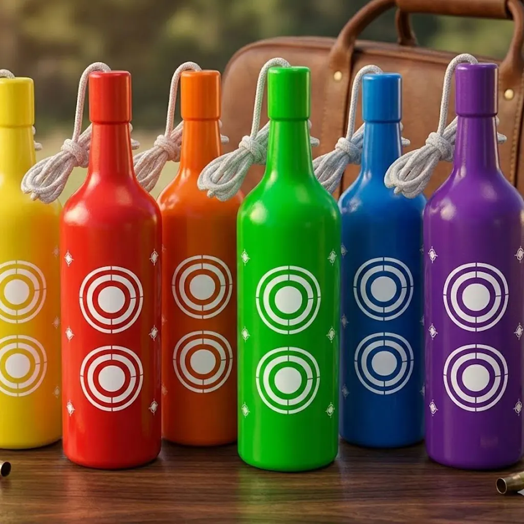 

Новая многоцветная небьющаяся пластиковая тренировочная мишень для стрельбы с подвесным шнуром для практики в помещении и на открытом воздухе