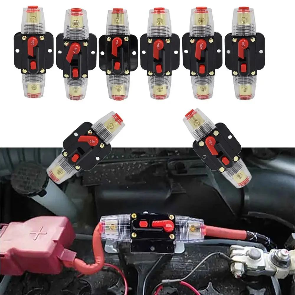 150A 125A 100A 80A DC Resettable Circuit Breaker 60A 50A 40A 30A Resettable Fuse Circuit Breaker