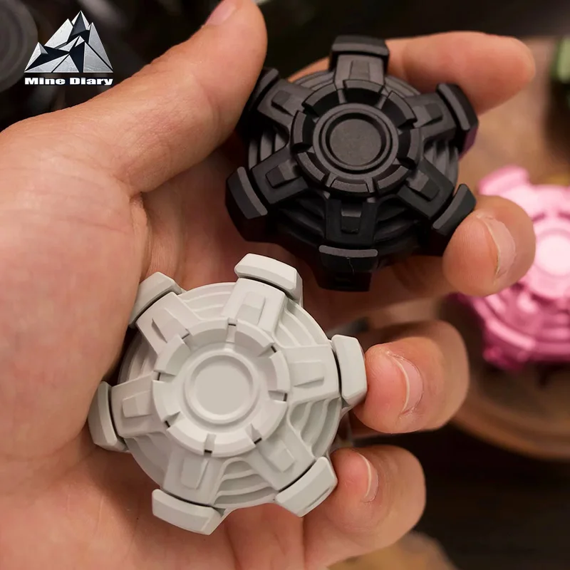 

Novel EDC Fidget Spinner Aerospace Aluminum Hand Spinner Stress Relief Toy Trend Toys Adult Anti Stress Fidget Toys Idea Gift
