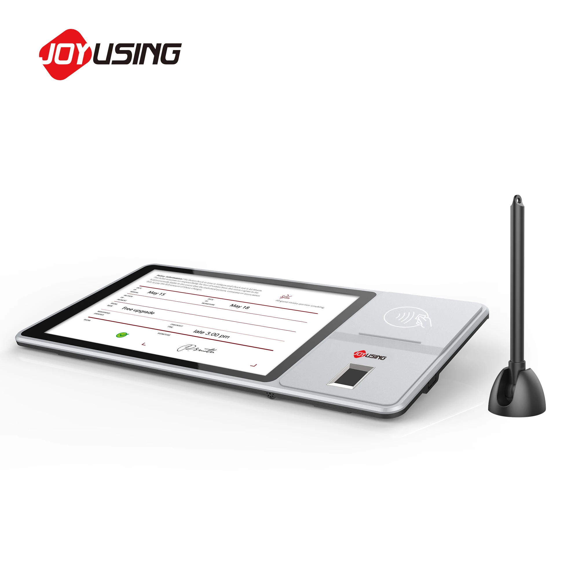 All-in-one electronic signature pad bank efficient paperless office fingerprint signature tablet 10.1 inch signature device view 5