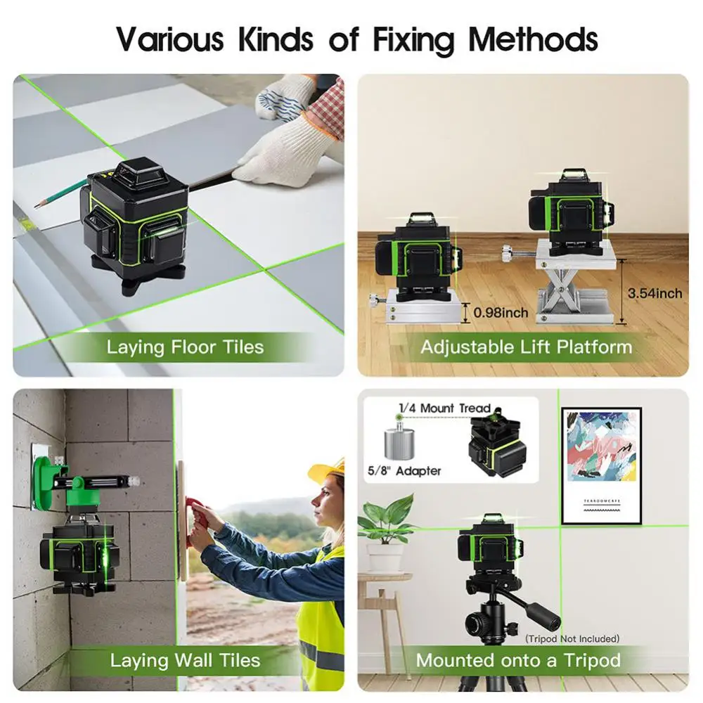 Laser Level Protective Glass For 3D Laser Waterproof Self Leveling Vertical And Horizontal Lasers Glass Protector Accessories