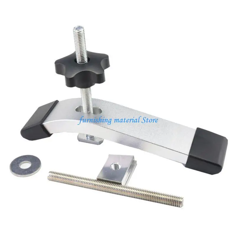 

Y5GD Portable for T Track Hold Down Clamp Woodworking Press Plate Press Block T-screw