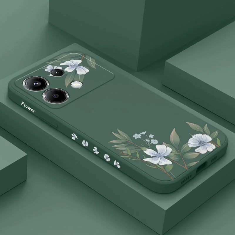 

Encounter Flowers Phone Case For Xiaomi Poco F7 X7 X6 F6 M6 M5 M5S F5 X5 F4 X4 M4 F3 M3 X3 Pro 4G 5G GT Silicone Cover