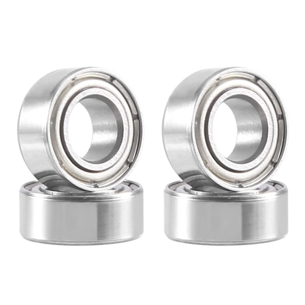 

WOTT 4 Pcs Ball Bearing(5X10X4MM) BE002 for JLB Racing CHEETAH 1/10 Brushless RC Car Parts Accessories