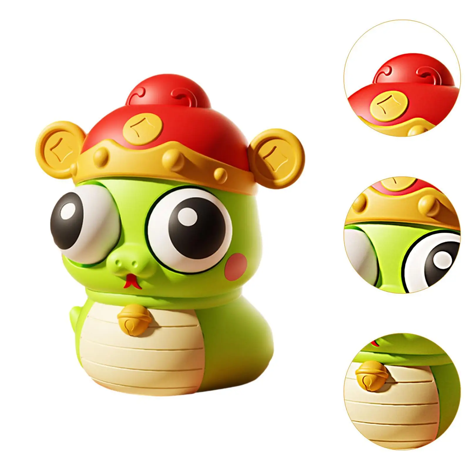 Snake Relaxing Toy Cartoon Big Eyes Snake Toy for Adults Children Teens