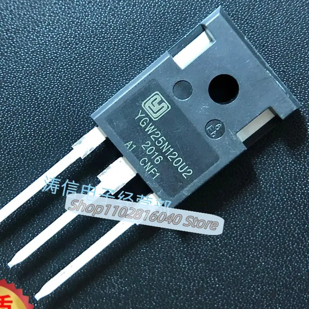 10PCS/Lot YGW25N120U2  IGBT TO-247 25A1200VBest Quality Imported Original