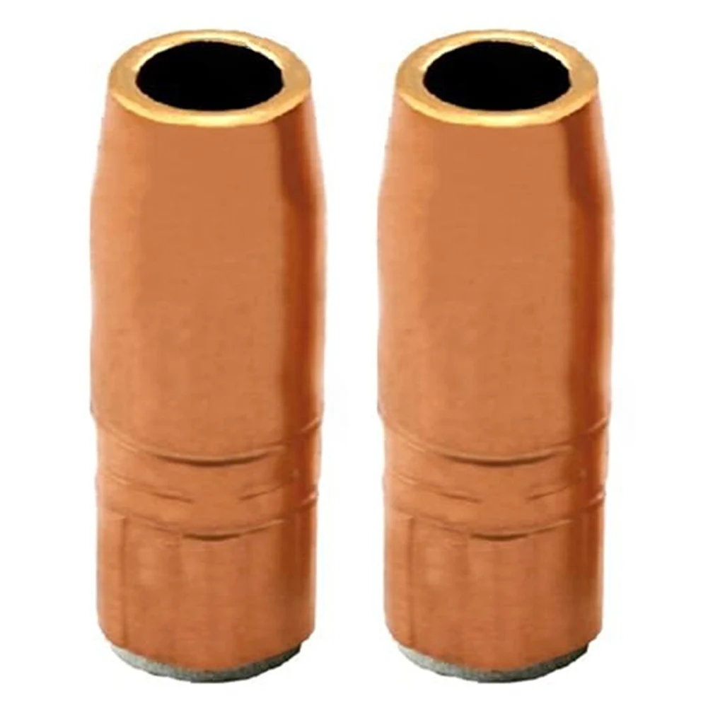 2 Pack Heavy Duty Gas Welding Nozzle 401662 58 Inch Bore Designed for Tregaskiss TOUGH LOCK MIG Welding Consumables