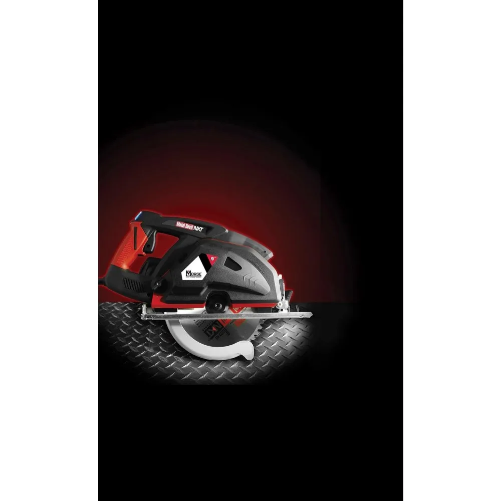 Sierra circular de 9 pulgadas para corte de metal: herramienta de corte multiusos, resistente y de alto rendimiento