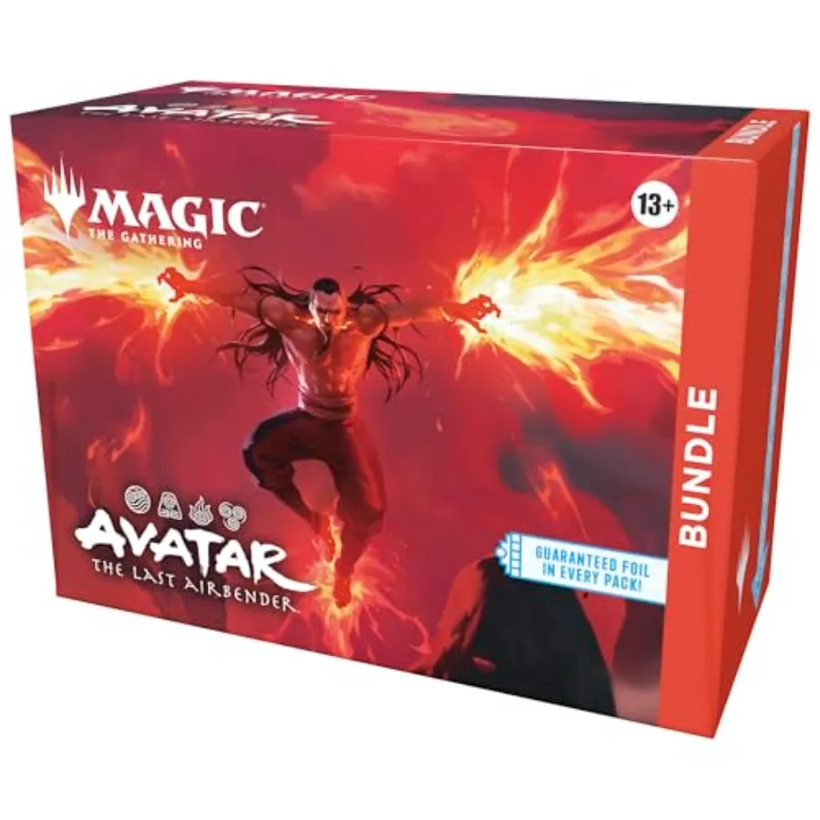 

Набор Magic: The Gathering «Аватар: Легенда об Аанге»: 9 игровых бустеров, 30 карт-ландов, 1 фольгированная промокарта с альтернативным дизайном + эксклюзив