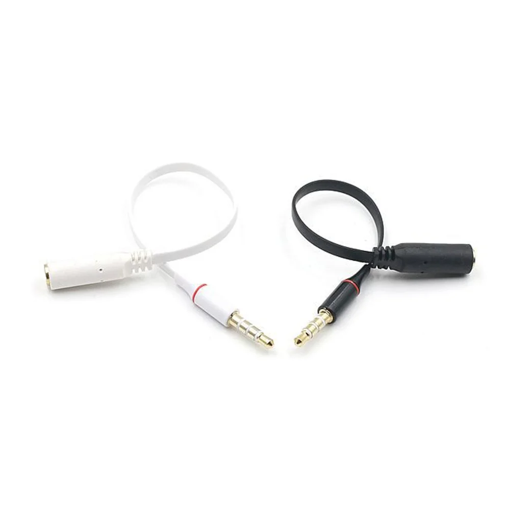 

3.5mm Male to Female Audio Extension Cable Black Aluminum Alloy Shell for High Quality Sound Transmission Aux Extension Cable