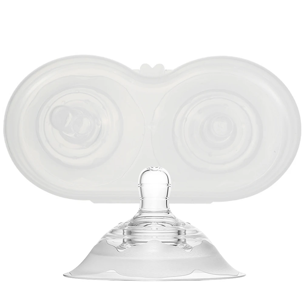 

Breastfeeding Nipples Cover Silicone Shield New Mom Baby Supplies Guards Protector Comfortable Fit Nursing Aid