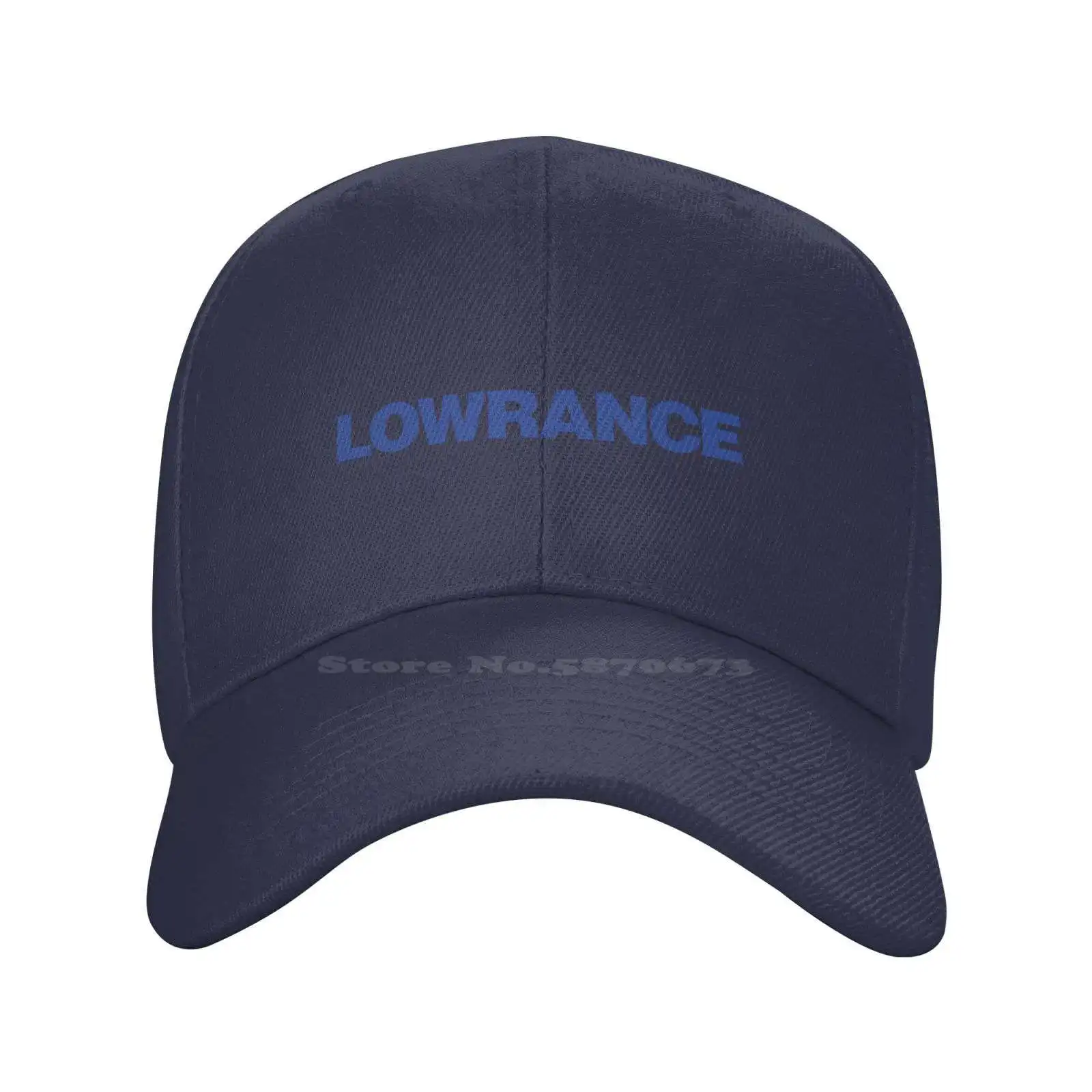 

Модная качественная джинсовая бейсболка с логотипом Lowrance