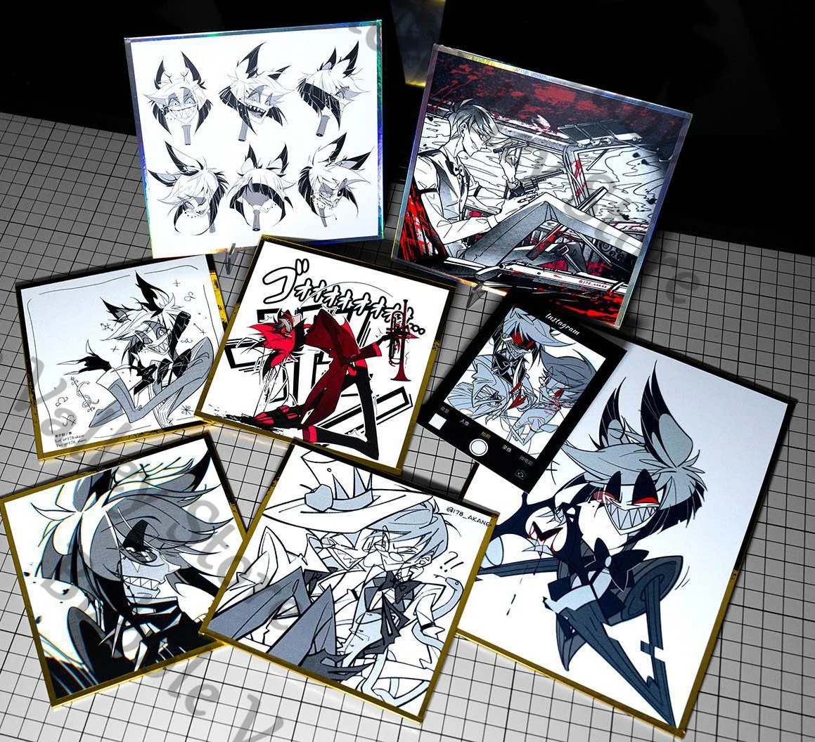 Board Game Illustrator - Цветная бумага для косплея Аластора и