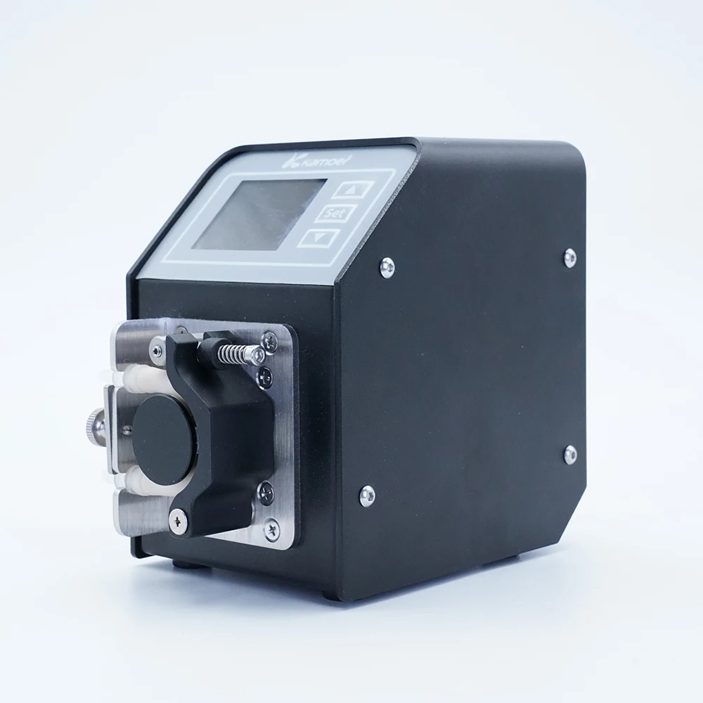 

Интеллектуальный перистальтический насос Kamoer M1-KCSmini с 3/6 роторами, компактный размер, подходит для лабораторий и производства