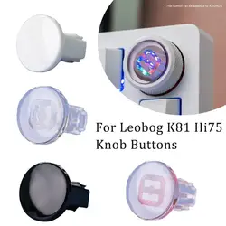 Leobog K81 Hi75 Knob Buttons Bluetooth Wireless Mechanical Keyboard Gaming Tri Mode Keyboard RGB Hot Swap Backlit Accessory