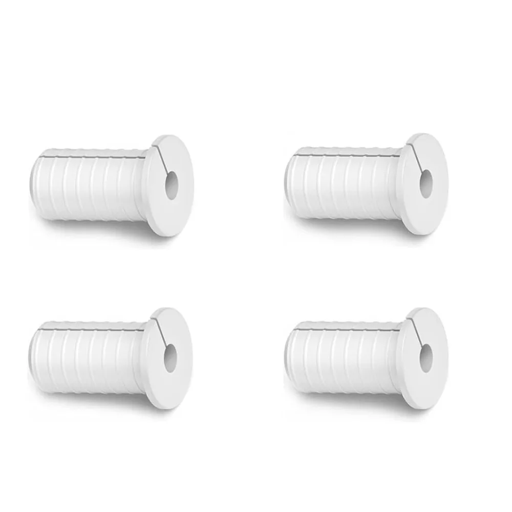 

4pcs Silicone Wall Grommets Non-slip Wall Mount Ethernet Cable Grommets Threaded Cable Wall Pass for Starlink