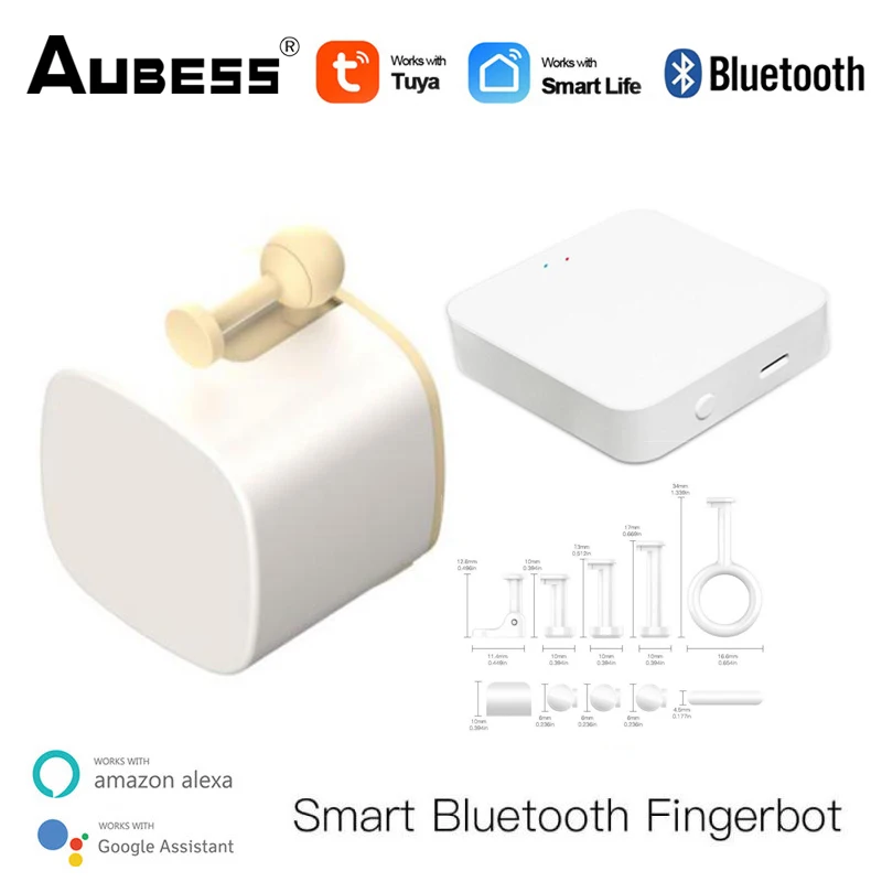 Tuya بلوتوث الذكية الإصبع زائد الذكية التبديل زر انتهازي المنزل الذكي الحياة الذكية الموقت التحكم العمل مع أليكسا جوجل المنزل