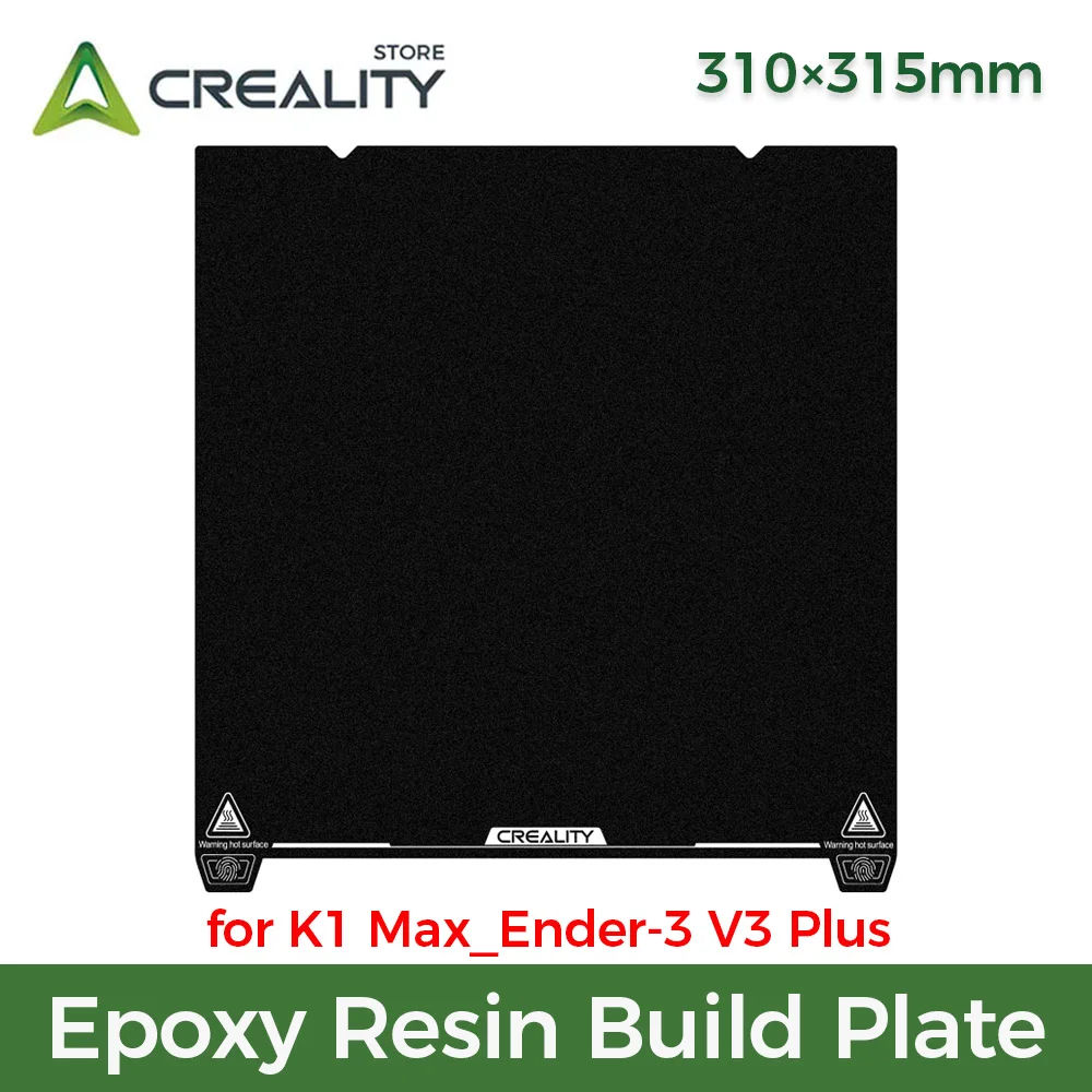 Creality K1 Max_Ender-3 V3 Plus Epoxy Resin Build Plate-310×315mm /235×235mm for Ender-3 V3_Ender-3 V3 SE_Ender-3 V3 KE_CR-10 SE