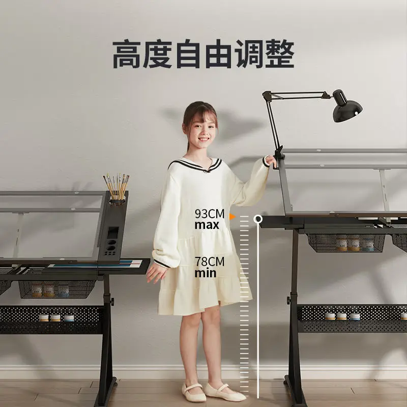 رفع طاولة الرسم، منضدة الرسم، طاولة الرسم الفنية #5